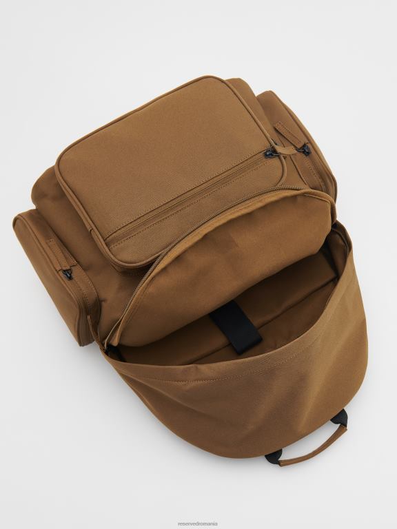 bej Reserved bărbați accesorii rucsac impermeabil 648HZ1683