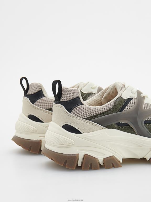 bej Reserved bărbați pantofi adidași sport 648HZ1116