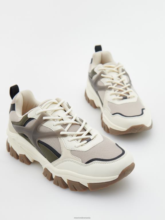 bej Reserved bărbați pantofi adidași sport 648HZ1116