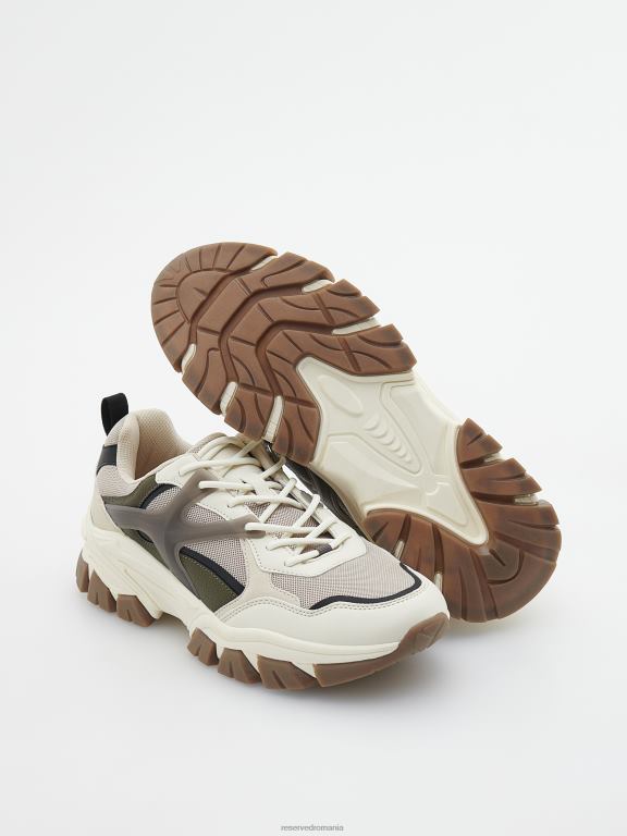 bej Reserved bărbați pantofi adidași sport 648HZ1116