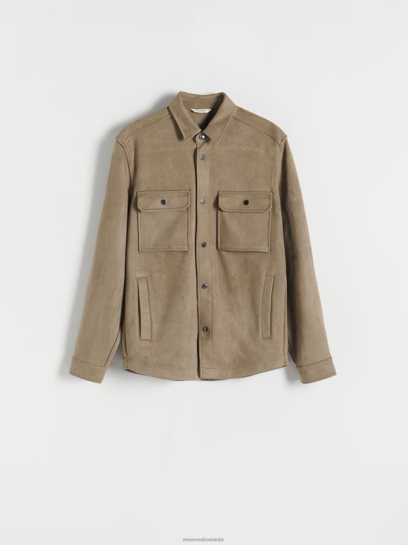 bej Reserved bărbați îmbrăcăminte baracă 648HZ1620