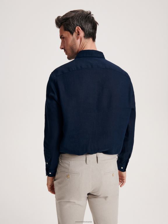 bej Reserved bărbați îmbrăcăminte pantaloni chino slim 648HZ1507