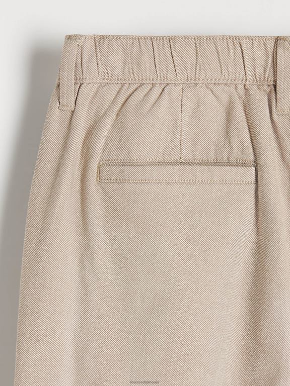 bej Reserved bărbați îmbrăcăminte pantaloni chino slim 648HZ1524