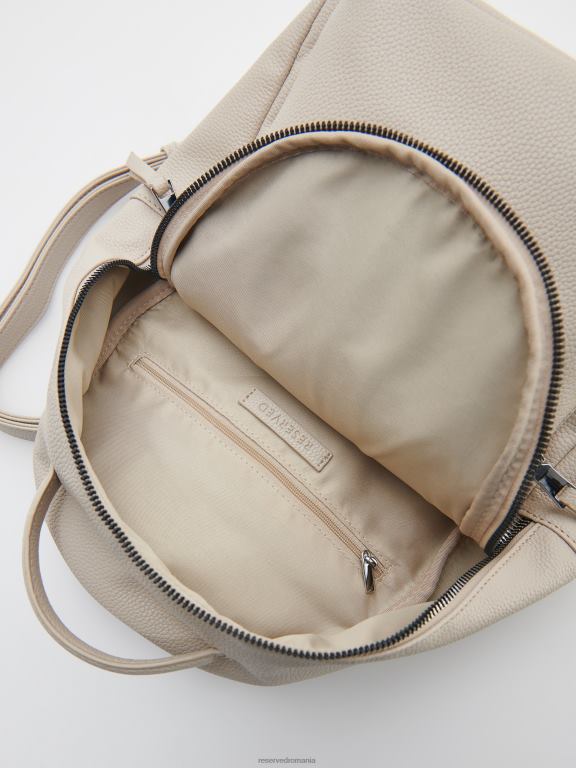 bej Reserved femei accesorii rucsac din piele artificiala 648HZ137