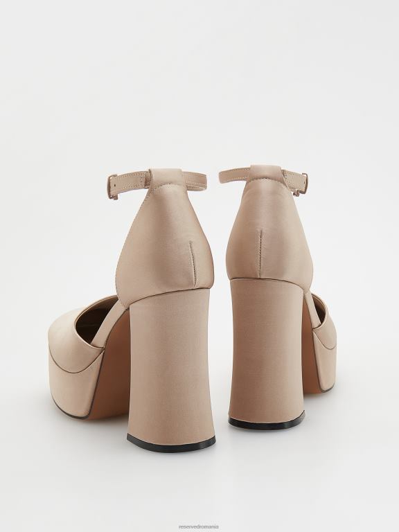 bej Reserved femei pantofi pompe cu toc înalt 648HZ976