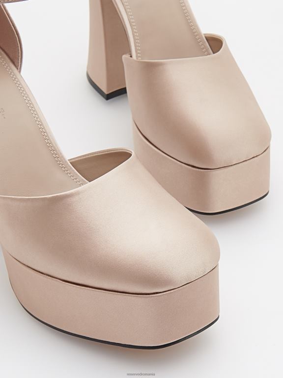 bej Reserved femei pantofi pompe cu toc înalt 648HZ976