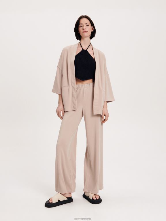 bej Reserved femei îmbrăcăminte blazer simplu 648HZ260