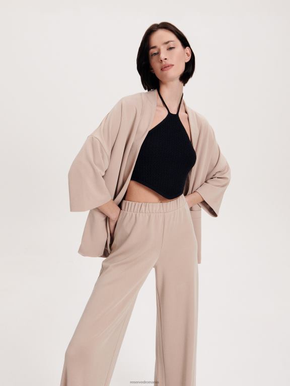 bej Reserved femei îmbrăcăminte blazer simplu 648HZ260