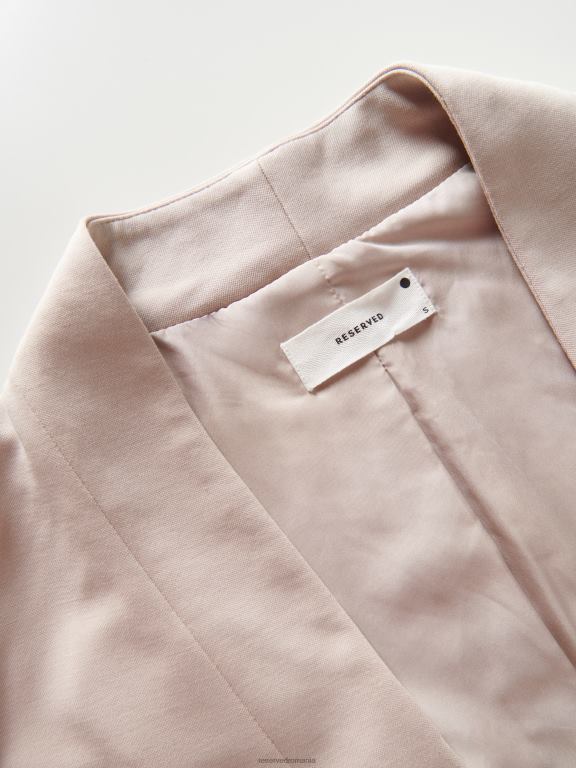 bej Reserved femei îmbrăcăminte blazer simplu 648HZ260