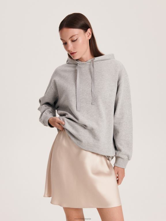 bej Reserved femei îmbrăcăminte fusta mini din satin 648HZ815