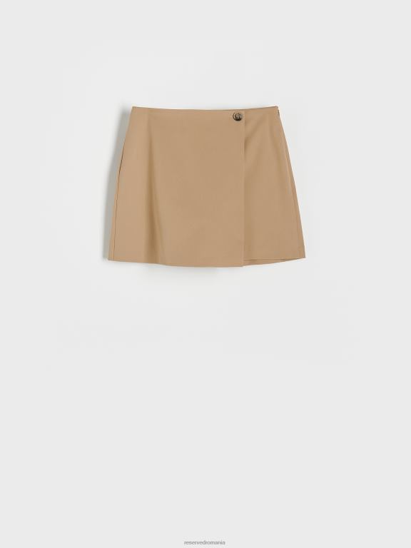 bej Reserved femei îmbrăcăminte fustă 648HZ582