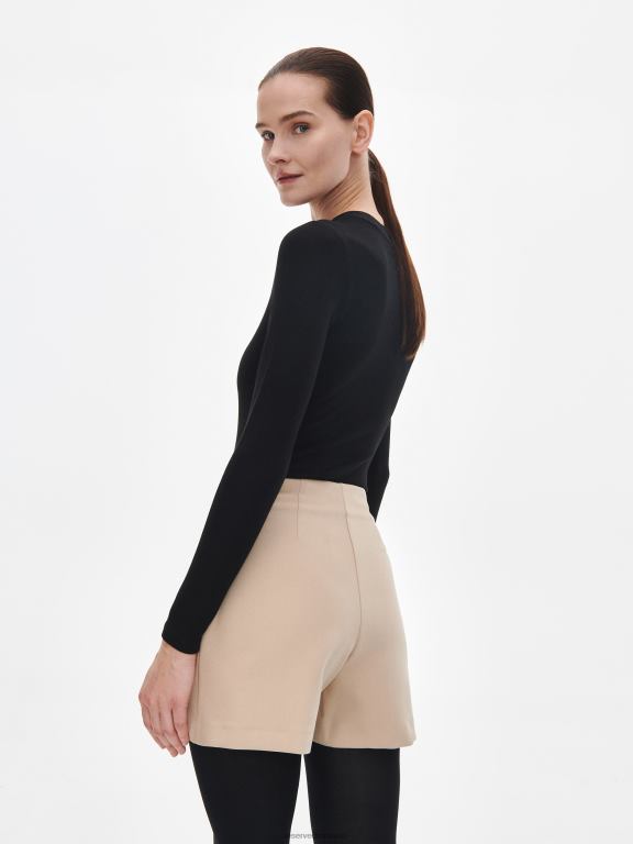 bej Reserved femei îmbrăcăminte fustă 648HZ583