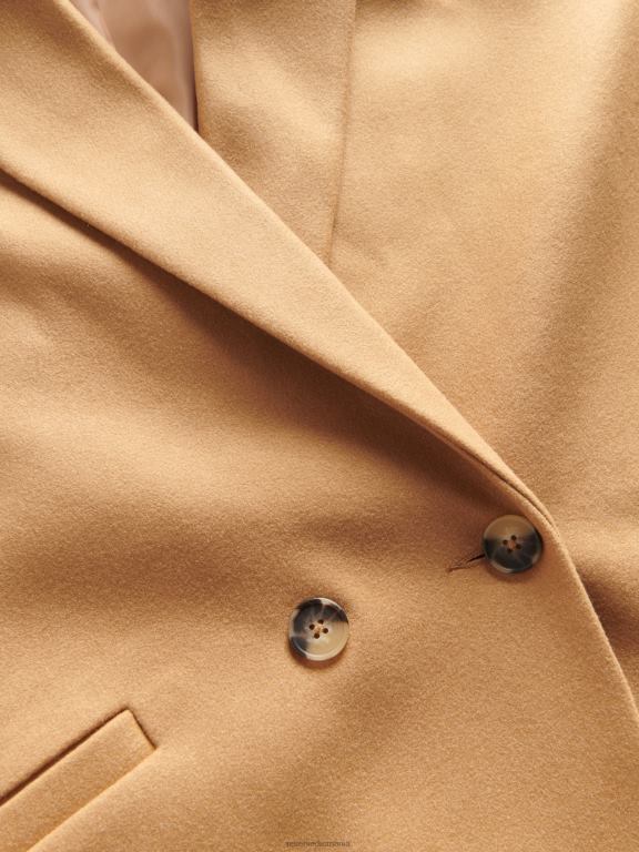 bej Reserved femei îmbrăcăminte palton dublu 648HZ902