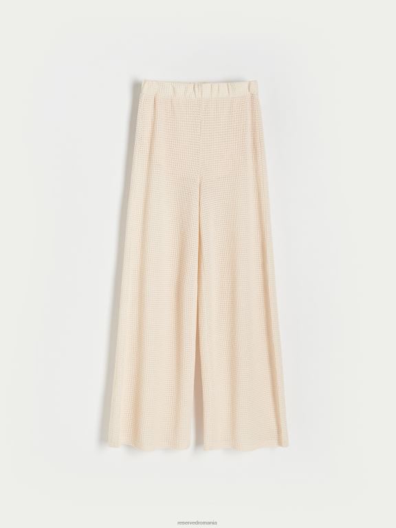 bej Reserved femei îmbrăcăminte pantaloni ajurati 648HZ719