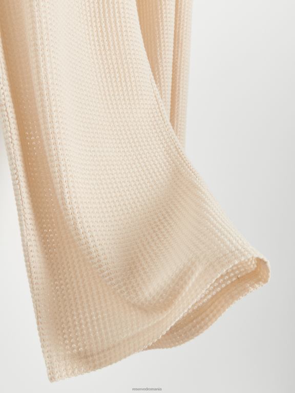 bej Reserved femei îmbrăcăminte pantaloni ajurati 648HZ719