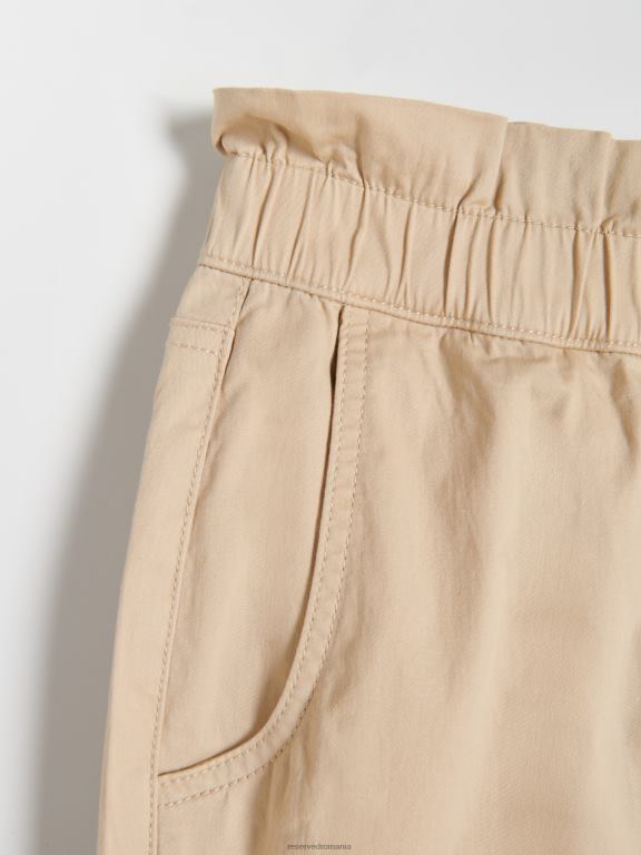 bej Reserved femei îmbrăcăminte pantaloni de hârtie 648HZ670