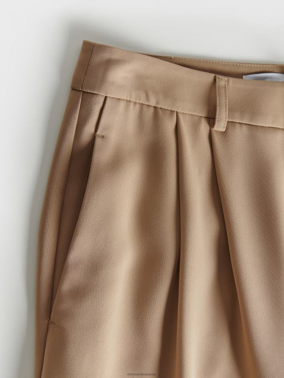 bej Reserved femei îmbrăcăminte pantaloni largi 648HZ686