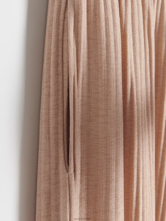 bej Reserved femei îmbrăcăminte pantaloni plisați 648HZ688