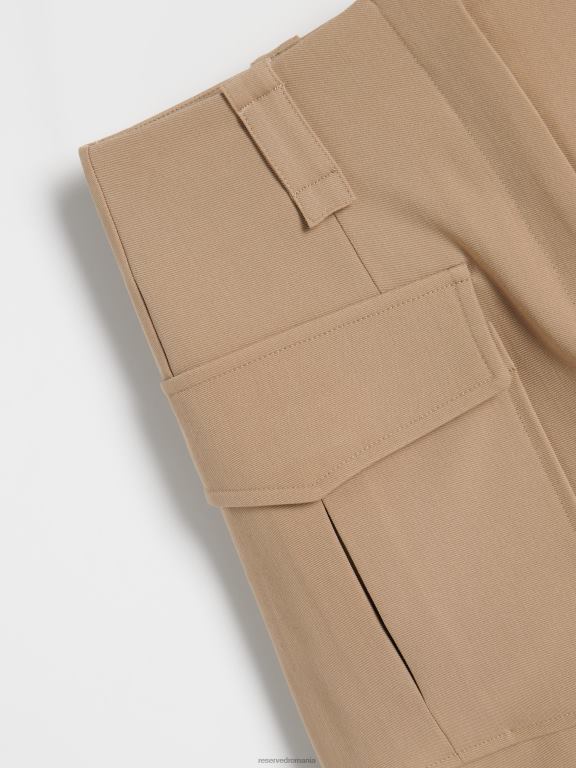 bej Reserved femei îmbrăcăminte pantaloni scurți cu buzunare 648HZ559