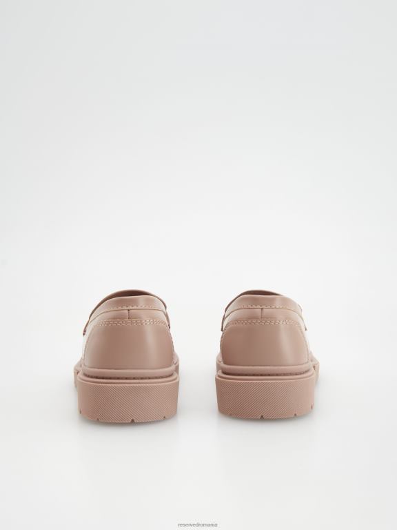 bej Reserved fetelor pantofi mocasini 648HZ1756