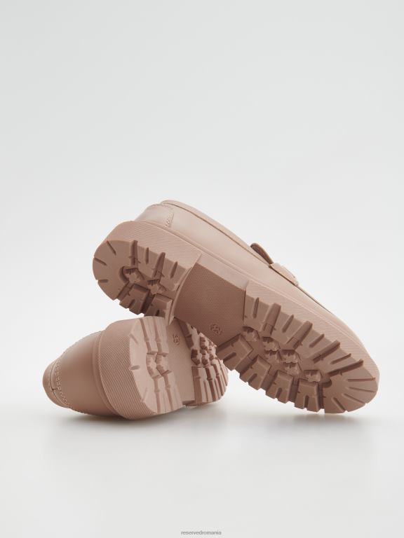 bej Reserved fetelor pantofi mocasini 648HZ1756