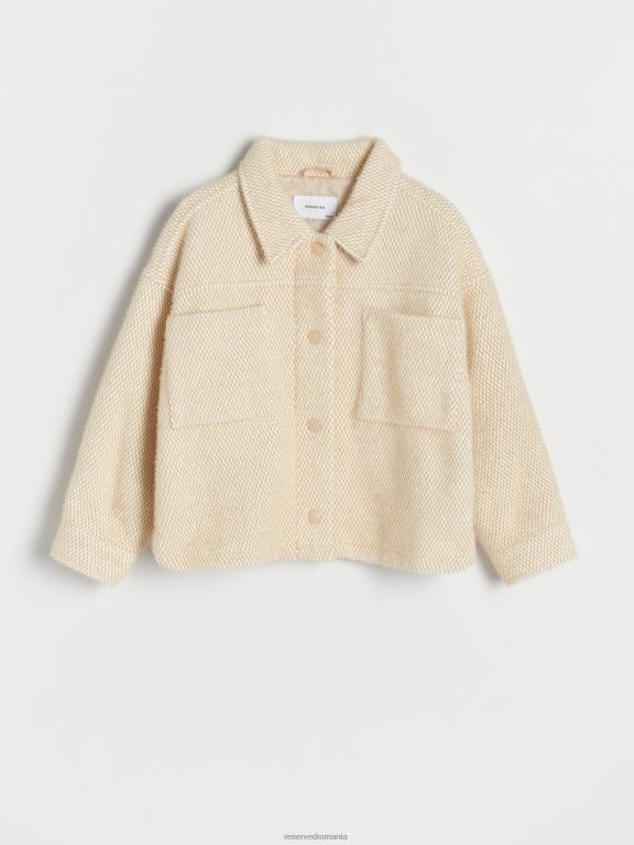 bej Reserved fetelor îmbrăcăminte baracă 648HZ1912