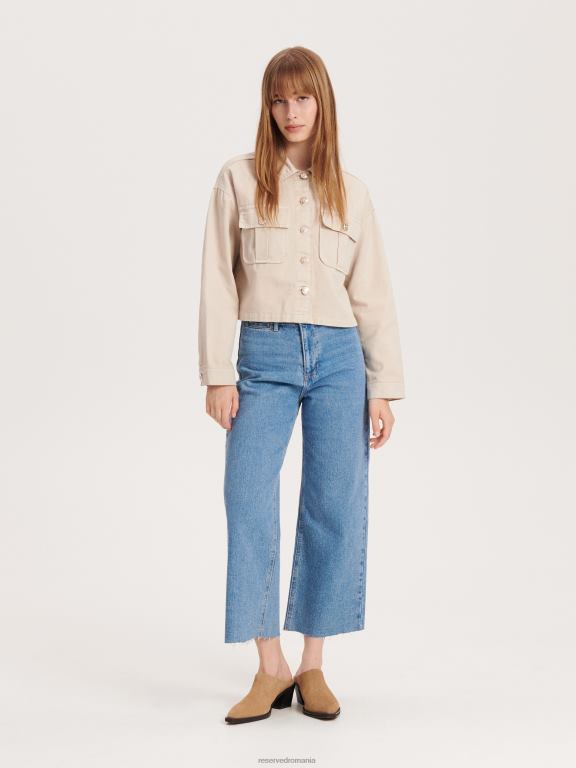 blugi nuzi Reserved femei îmbrăcăminte jacheta denim 648HZ896