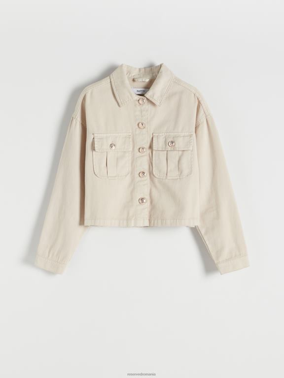 blugi nuzi Reserved femei îmbrăcăminte jacheta denim 648HZ896