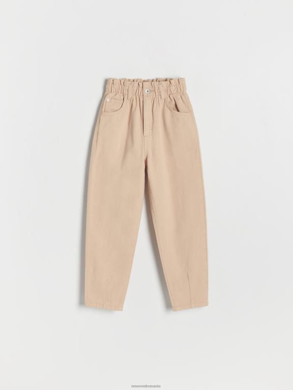 blugi nuzi Reserved fetelor îmbrăcăminte pantaloni largi din denim clasici 648HZ1727