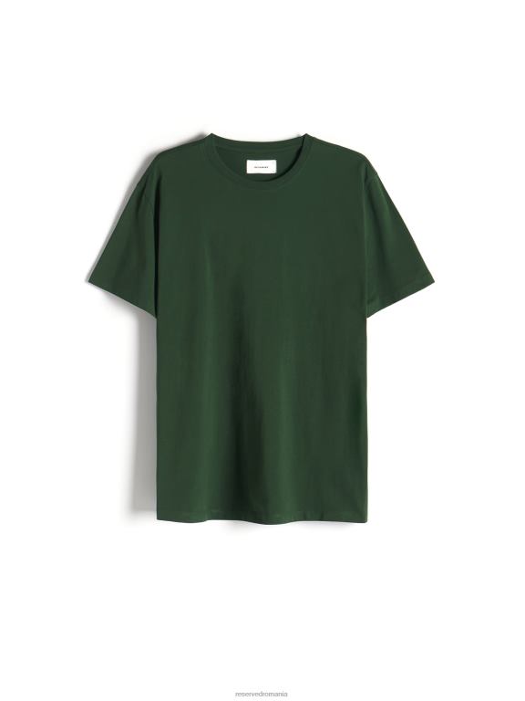 cafea Reserved bărbați îmbrăcăminte tricou cu potrivire regulată în stil nou 648HZ1194