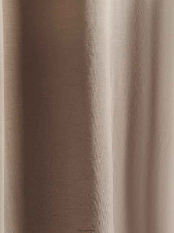 cafea Reserved femei îmbrăcăminte rochie midi bogată în modal 648HZ246