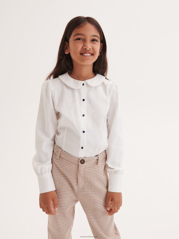 cafea Reserved fetelor îmbrăcăminte pantaloni cu carouri 648HZ1901