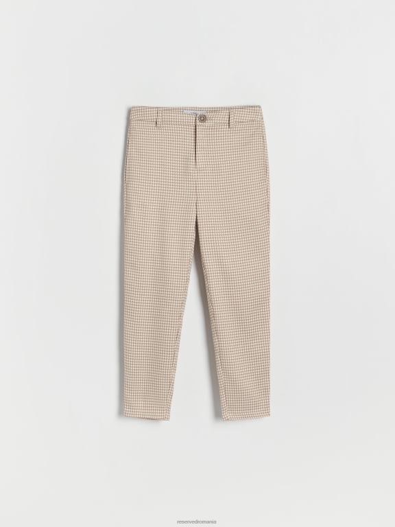 cafea Reserved fetelor îmbrăcăminte pantaloni cu carouri 648HZ1901