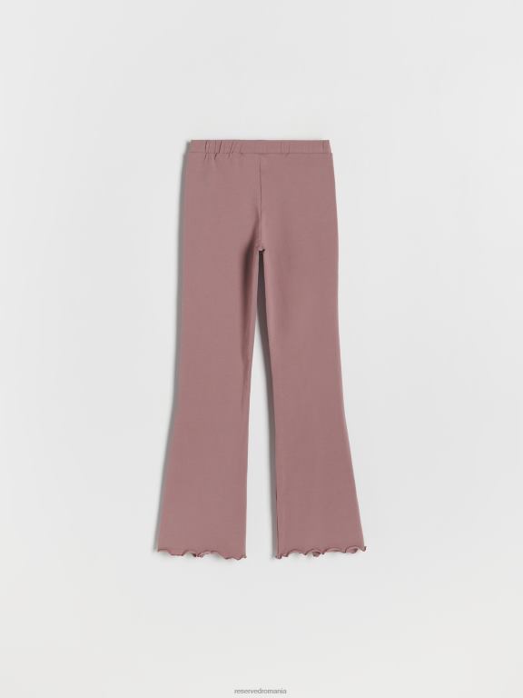 cafea Reserved fetelor îmbrăcăminte pantaloni evazați bogat în bumbac 648HZ1856