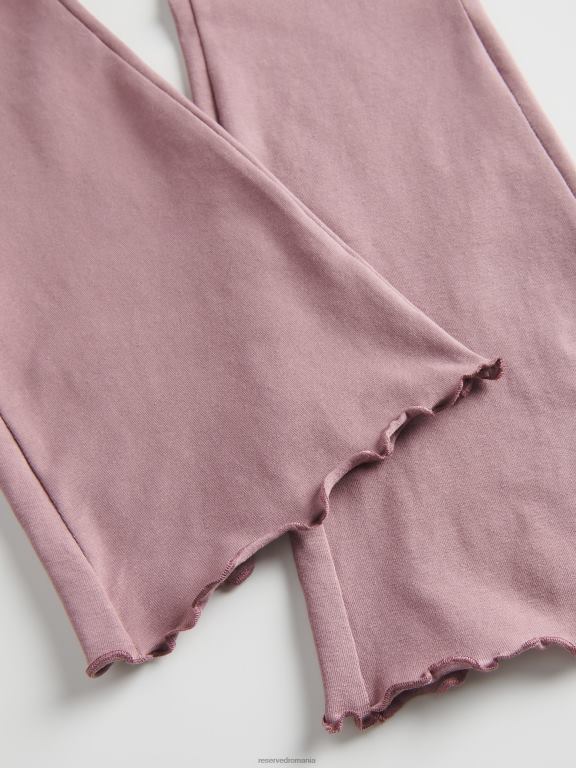 cafea Reserved fetelor îmbrăcăminte pantaloni evazați bogat în bumbac 648HZ1856