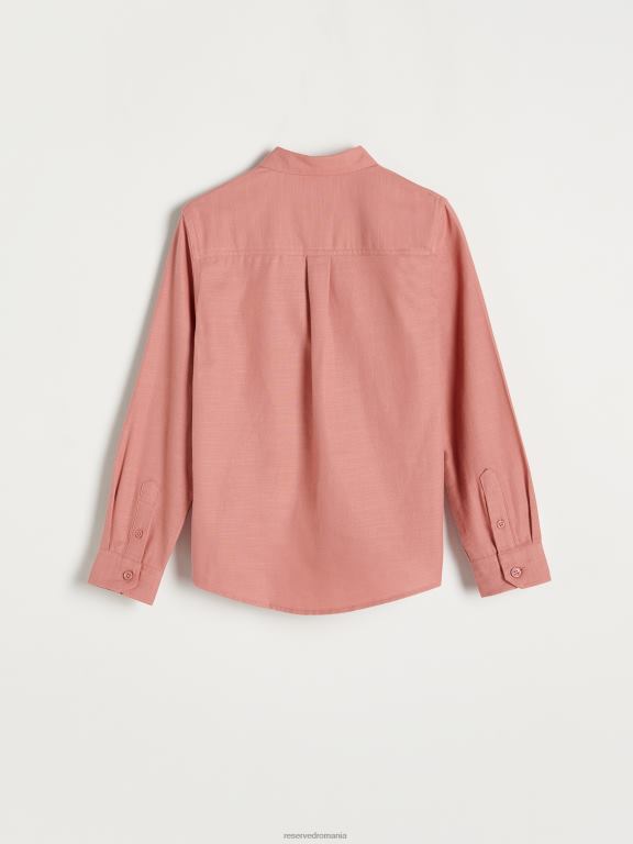 carmin Reserved băieți îmbrăcăminte cămașă elegantă cu fit regulat 648HZ2217