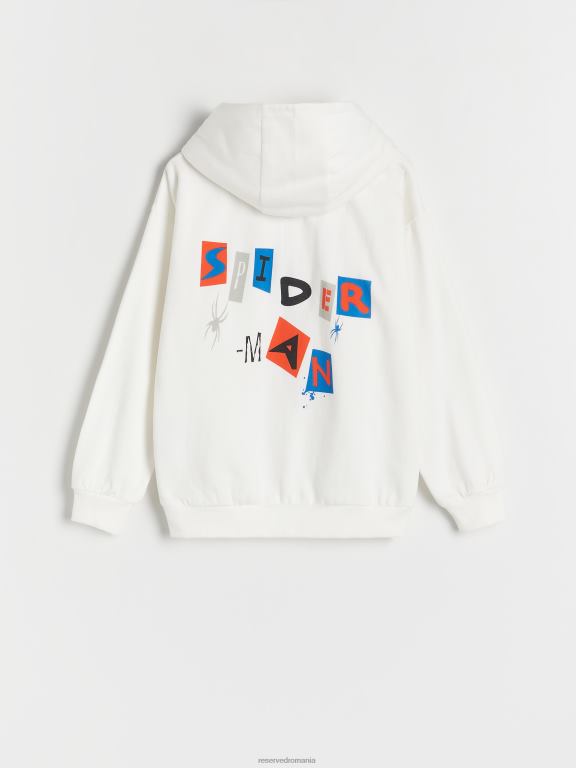 cremă Reserved băieți îmbrăcăminte hanorac 648HZ2063