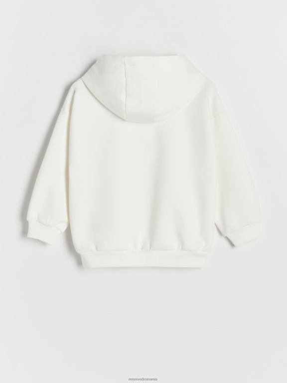 cremă Reserved băieți îmbrăcăminte hanorac supradimensionat 648HZ2116