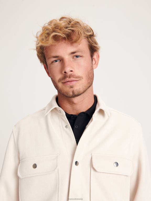 cremă Reserved bărbați îmbrăcăminte baracă 648HZ1632