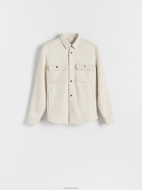 cremă Reserved bărbați îmbrăcăminte baracă 648HZ1632