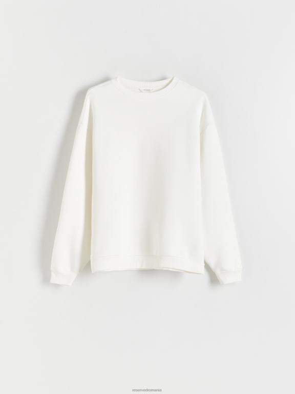 cremă Reserved bărbați îmbrăcăminte hanorac simplu din bumbac bogat 648HZ1601