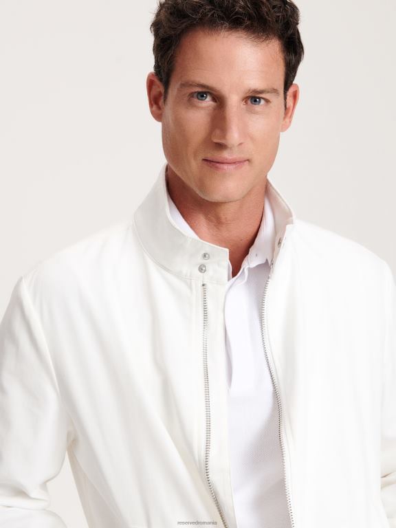 cremă Reserved bărbați îmbrăcăminte jacheta de Bombardier 648HZ1623