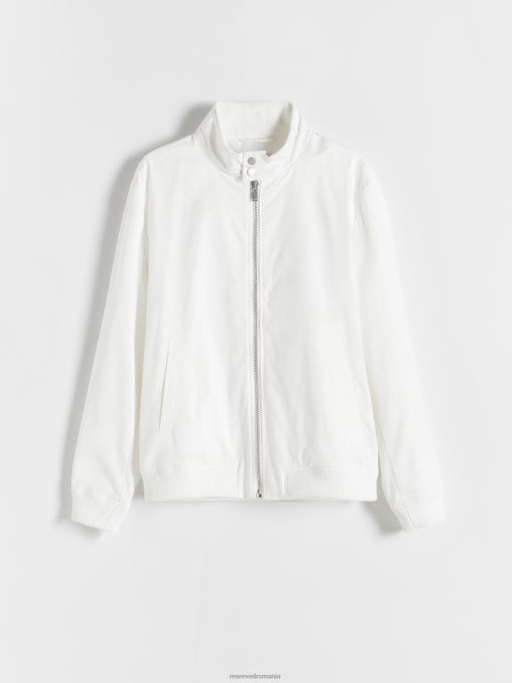 cremă Reserved bărbați îmbrăcăminte jacheta de Bombardier 648HZ1623