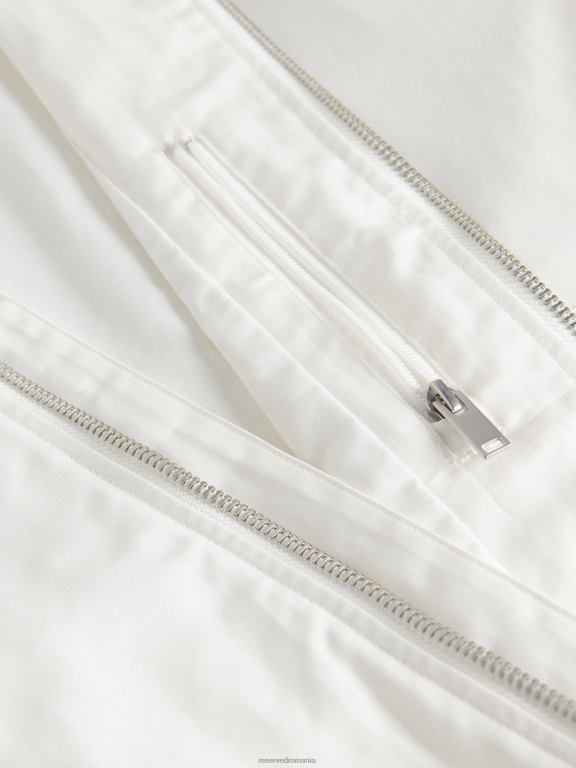 cremă Reserved bărbați îmbrăcăminte jacheta de Bombardier 648HZ1623