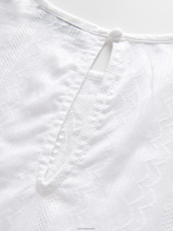 cremă Reserved femei îmbrăcăminte bluză 648HZ93