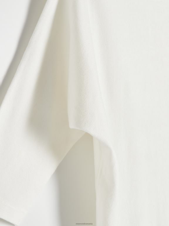 cremă Reserved femei îmbrăcăminte bluză bogată în viscoză 648HZ292