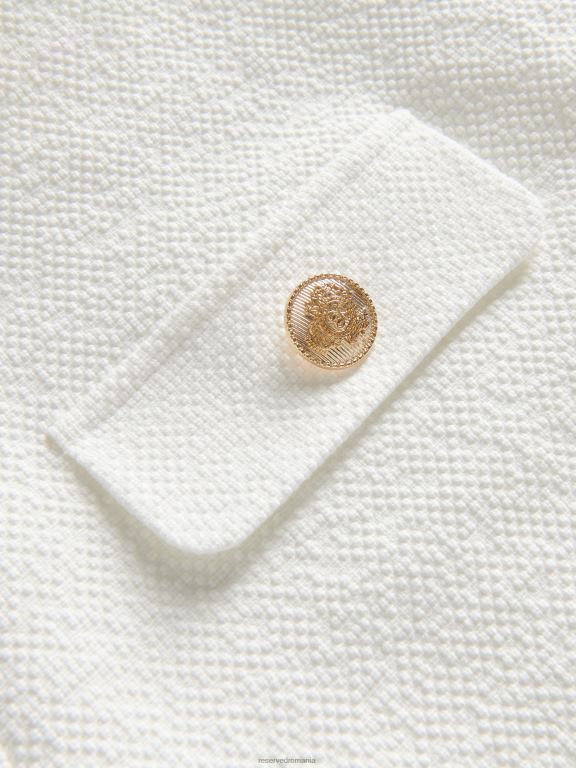 cremă Reserved femei îmbrăcăminte fustă mini 648HZ70