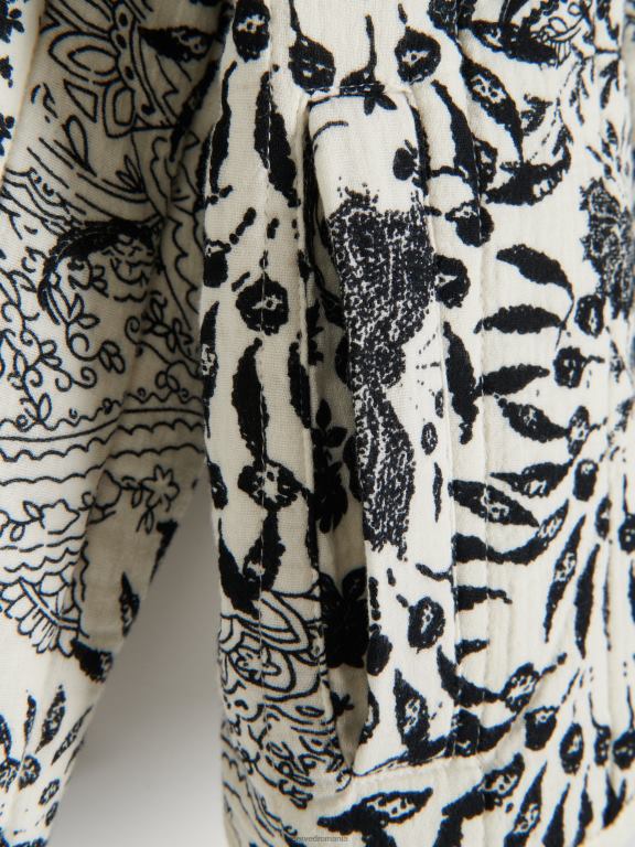 cremă Reserved femei îmbrăcăminte jachetă matlasată 648HZ1