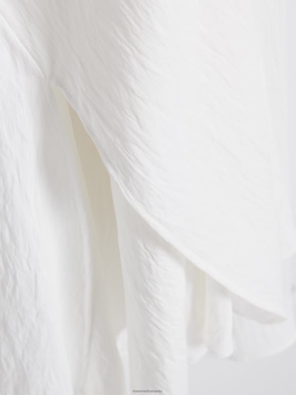 cremă Reserved femei îmbrăcăminte rochie maxi bogata in vascoza 648HZ213