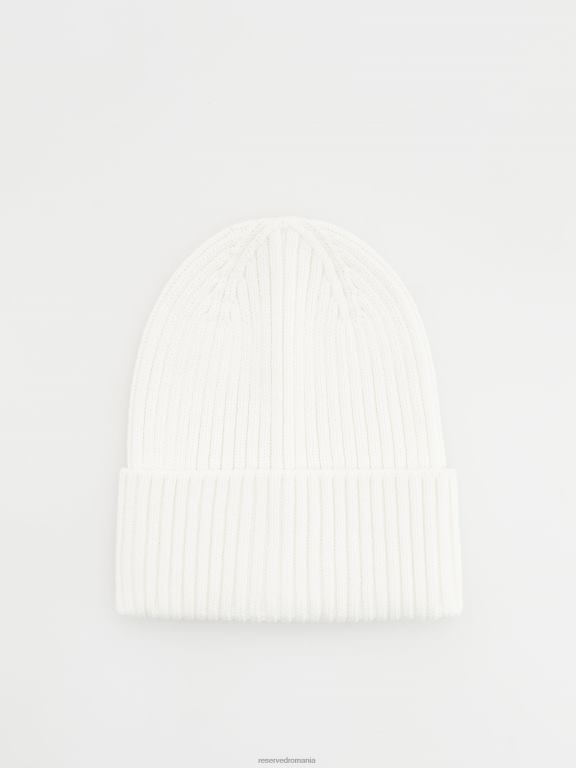 cremă Reserved fetelor accesorii beanie cu nervuri 648HZ1888
